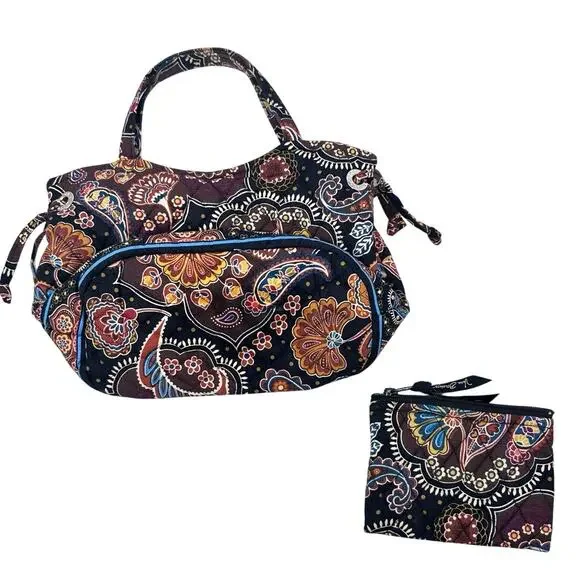 Vera Bradley SHERRY Kensington pattern tote and coin purse (bundle of two) - Picture 10 of 10